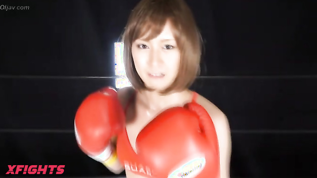 Akibacom - SOX-01 - Fragile Asian is brutally beaten in a boxing match