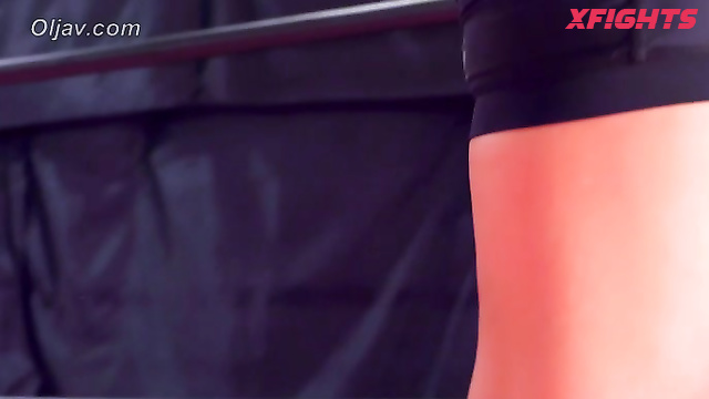 Akibacom - PXWW-01 Japan vs America - Girls got passionate at pink ring