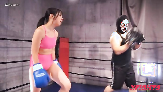 Akibacom - BBFP-01 - Sexy Japanese girls brutally beat each other in boxing