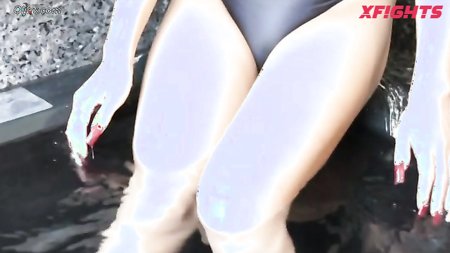 Akibacom - FGV-03 - Guy had a hardcore wrestling match with a sexy Japanese girl