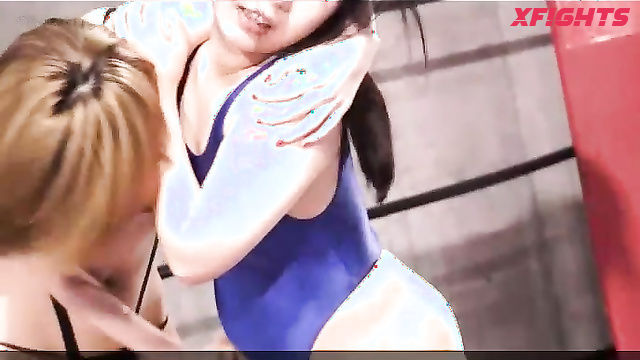 Akibacom - BBLK-03 BLITZKREIG 3 - Schoolgirl pin clash for supremacy