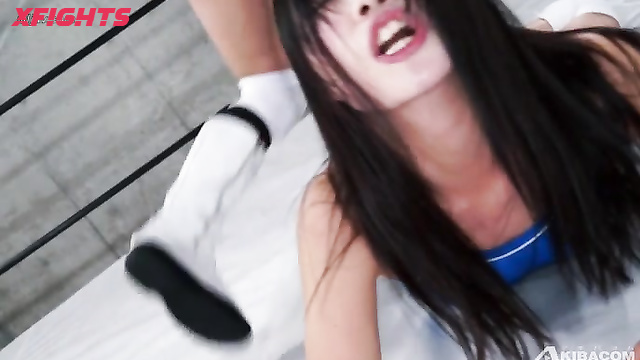 MEI Fight - BNMF-01 - The girls showed all their strength in the wrestling ring