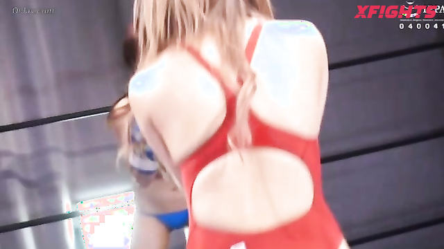 Akibacom - ﻿BNGX-03 - Busty Japanese girls staged a boxing match