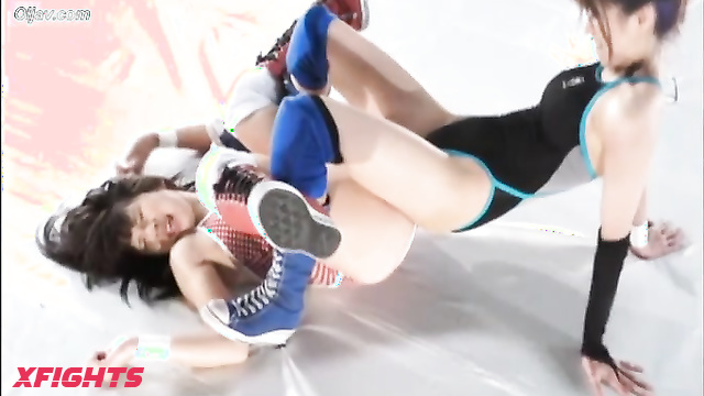 Akibacom - DTJ-02 - A tough fight between two sexy girls