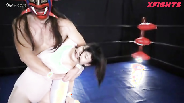 Akibacom - ﻿BOT-02 - Hard domination of cute girls in the ring