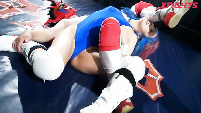 Akibacom - BWM-15 - Guys brutally humiliate sexy girls in the ring