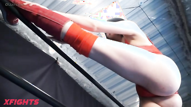 Akibacom - CWP-5 White swimsuit Vol.5 - Crazy babes rough catfight