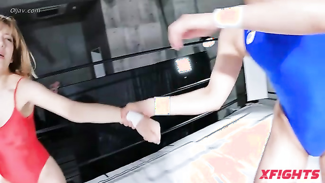 Akibacom - BCST-01 - Japanese girl harshly dominates her opponent