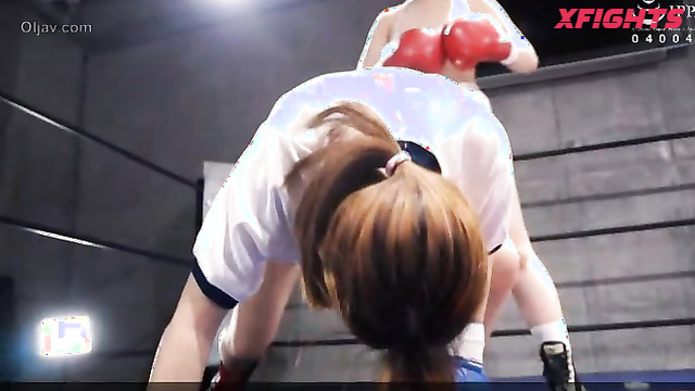 Akibacom - BCWB-02 - Topless boxing between sweet Japanese girls