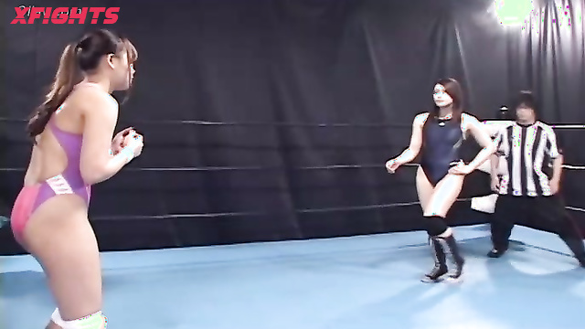 Akibacom - AAR-04 - Girl gets beaten hard in the ring and then fucked