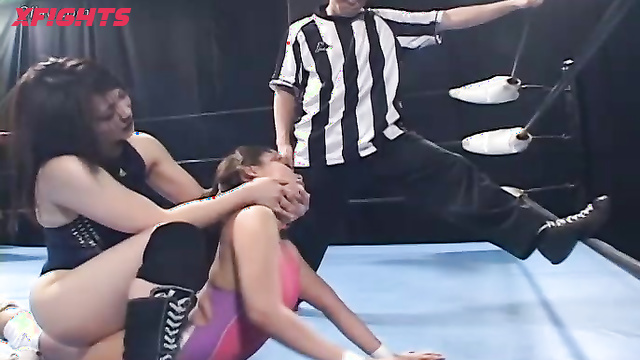 Akibacom - AAR-04 - Girl gets beaten hard in the ring and then fucked