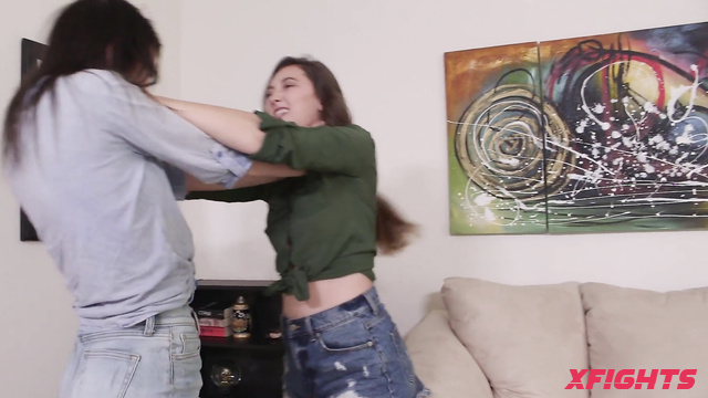 Seductive Studios - Aria vs Laney - The winner gets a boyfriend