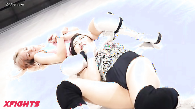 Akibacom - BWPT-05 BWP titlle match - Brunette and blonde rivalry