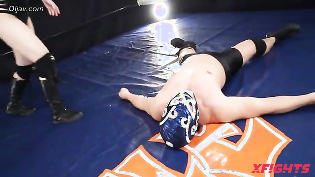 Akibacom - BRV-06 - Girl had a tough wrestling match with a guy