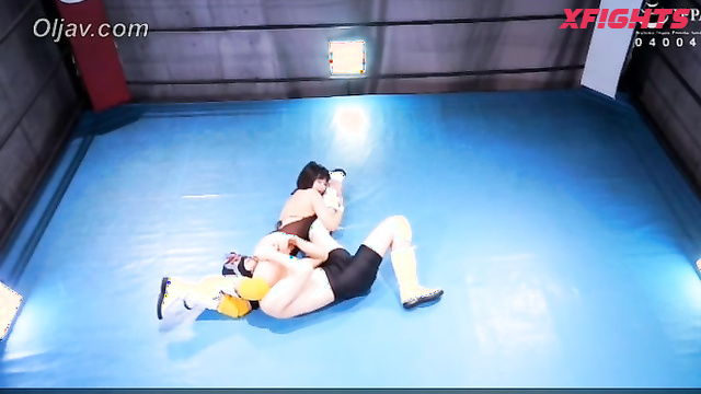 Akibacom - ASME-02 - Cute Asian girls hard rough sex with guys in the ring