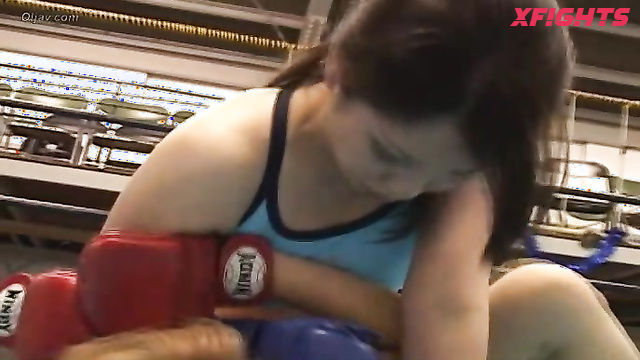 Hoshii Kana Lesbian Wrestling