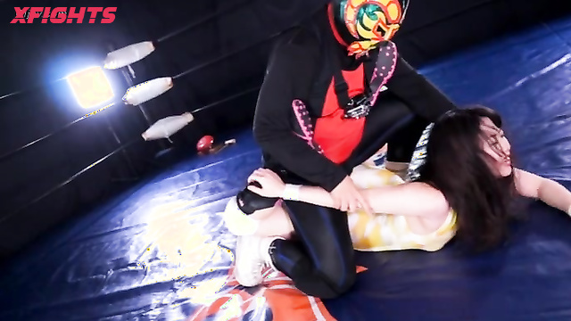 Akibacom - BTUP-01 - POV wrestling with sexy japanese girls in the ring