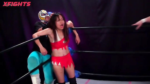 Akibacom - PBXM-01 - The guys had a tough wrestling match with cute asian girls