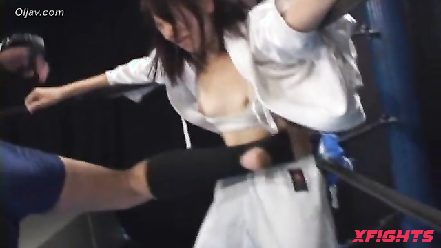 Akibacom - AYG-04 Guy defeated the cute Japanese girl in sparring and then fucked her hard