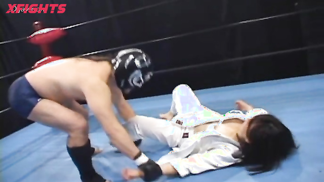 Akibacom - AYG-04 Guy defeated the cute Japanese girl in sparring and then fucked her hard
