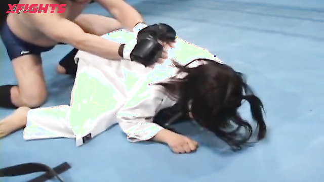Akibacom - AYG-04 Guy defeated the cute Japanese girl in sparring and then fucked her hard