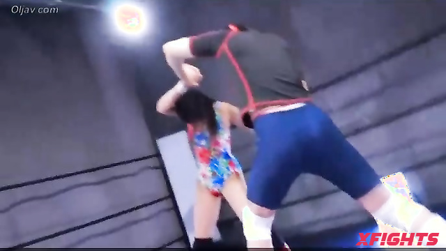 Akibacom - ﻿BWO-04 - The girls showed the guy in the ring who's boss