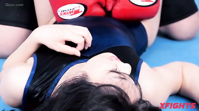 Akibacom - BHI-07 - Guy hard boxing punches on girls