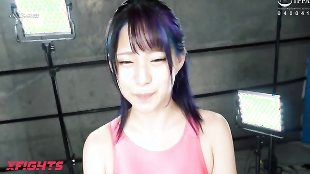 Akibacom - MJTR-01 Pro Wrestling Special Edition 1 - Deserved strapon punishment
