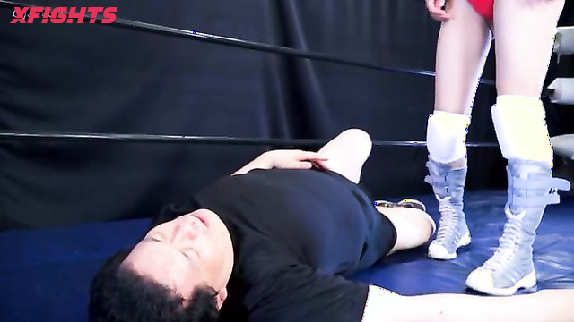 Akibacom - BUM-08 - The fight in the ring turned into hardcore fucking