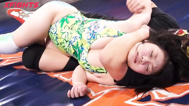 Akibacom - AJD-05 - Hardcore wrestling and domination of a cute Japanese girl