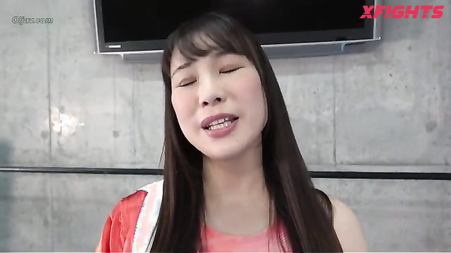 Akibacom - ﻿KCP-06 -  Cute Asian girls have some hardcore wrestling