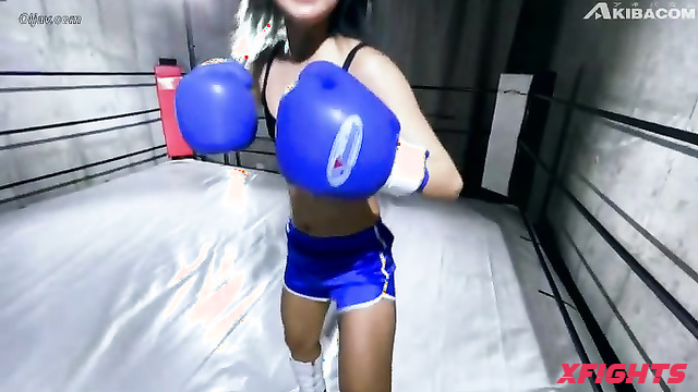 Akibacom - BIJB-02 - Hardcore boxing sparring with sexy Japanese girls