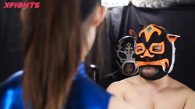 Akibacom - BPN-05 - The guys defeated two sweet girls in the ring and then fucked them hard