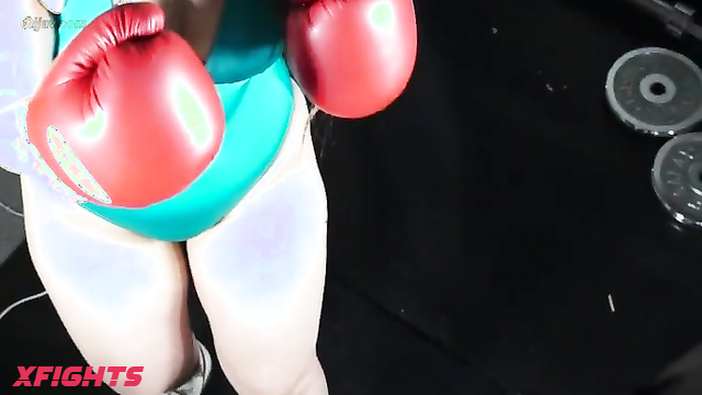 Akibacom - SOX-03 - Guy roughly fucked a cute Japanese girl in boxing gloves