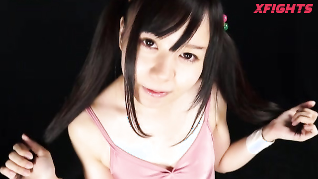 Akibacom - BDR-03 - The guy harshly dominates young Asian girls in the ring