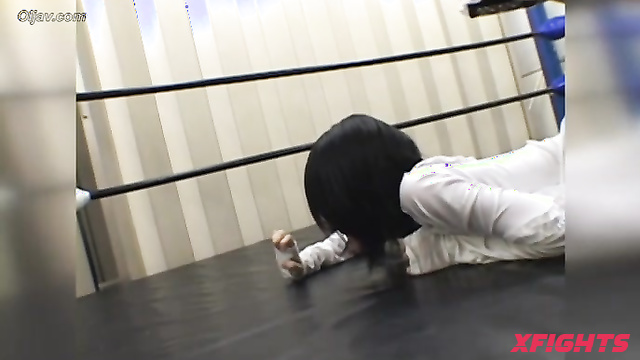 Akibacom - PKYLN-01 - Cute Asian girls had a fierce fight in the ring