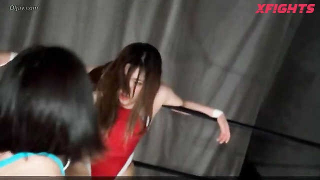 Akibacom - BRFJ-01 - Sweet Japanese girls had a brutal fight in the ring