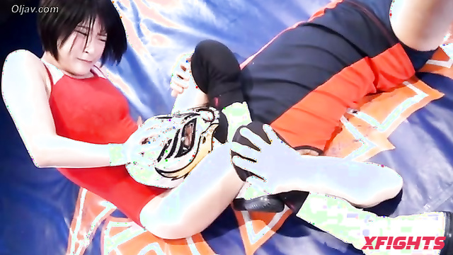 Akibacom - ﻿BSRD-04 - Juicy Asian women are brutally dominated and choked in the ring