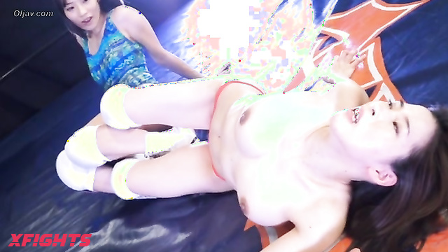 Akibacom - BEXT-05 - Girl harshly dominates her busty girlfriend