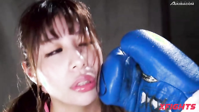 Akibacom - BDOB-01 Noa Nanami vs Tsukasa Nagano - Boxing Brawl Punch & Knockout