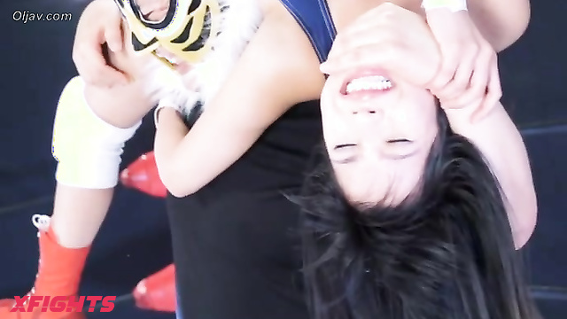 Akibacom - ﻿STKH-09 Headlock and Rewarded with Cumshot in Mixed Fight