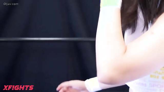 Akibacom - BUM-07 Ura-bikini Pro-wrestling MIXED 7 - Fucking her to win