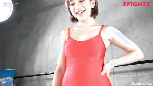 Akibacom - BSJP-05 Fainting Women’s Wrestling 05 - Losing consciousness