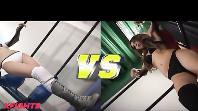 Akibacom - BBL-01 Bikini Les Pro-wrestling Vol.1 - Boxing ring erotica