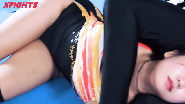 Akibacom - ADP-02 Domination Pro-wrestling Story 2 - Slut humiliation