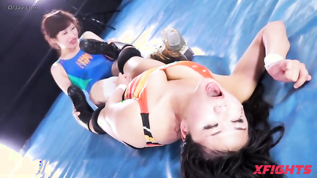 Akibacom - ADP-02 Domination Pro-wrestling Story 2 - Slut humiliation