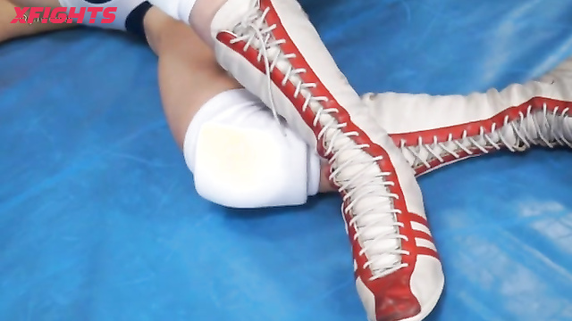 Akibacom - AJMP-01 Mature MIX Pro Wrestling 1 - Rip her clothes off