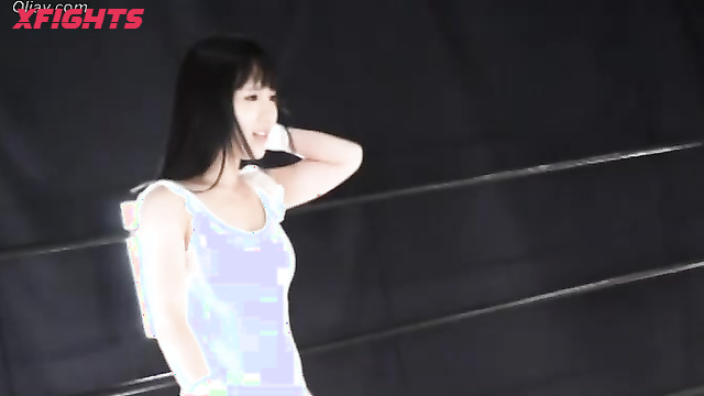 Akibacom - FGV-27 Runa Amemiya and Minami Narusawa Stomp in Competitive Catfight Showdown