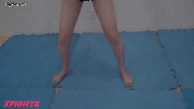 Akibacom - BSAM-02S Yukari Miyazawa Pins Opponent in Competitive Star Mixed Wrestling