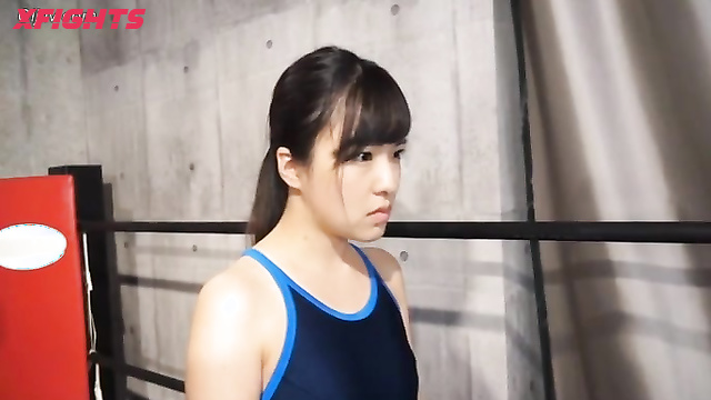 Akibacom - BSAM-02S Yukari Miyazawa Pins Opponent in Competitive Star Mixed Wrestling